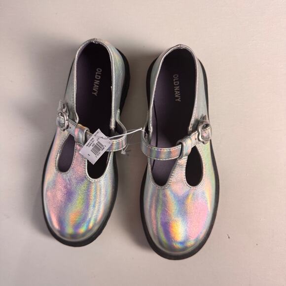 Old Navy Secure Strap Platform Mary-Jane  Girl’s Shoes Sz 3Y NWT - Picture 3 of 11
